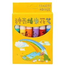 6 шт волшебные ручки с попкорном Пуффи 3D Художественная безопасная ручка для поздравительных открыток на день рождения детей GT66