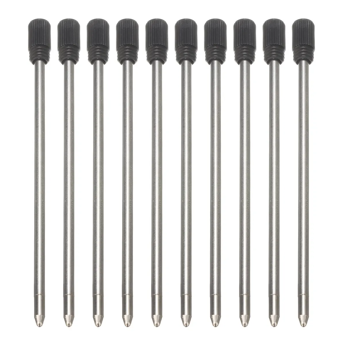 20 Piece Mini Ballpoint Replace Refill Pen 70mm Metal Element Black Ink Crystal Diamond Refill Pen School Student Supplies