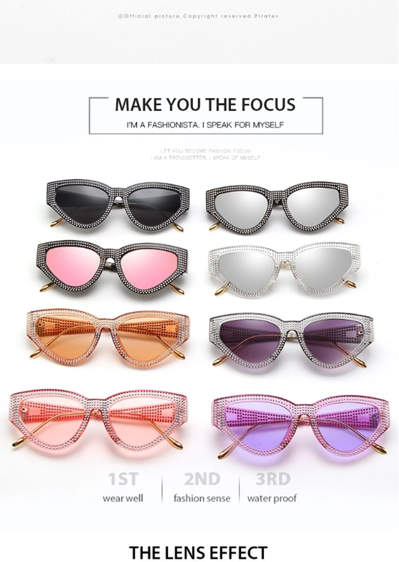Yoovos, кошачий глаз, винтажные женские солнцезащитные очки,, роскошные, фирменный дизайн, женские солнцезащитные очки, зеркальные, кошачий глаз, Ретро стиль, Oculos De Sol Feminina