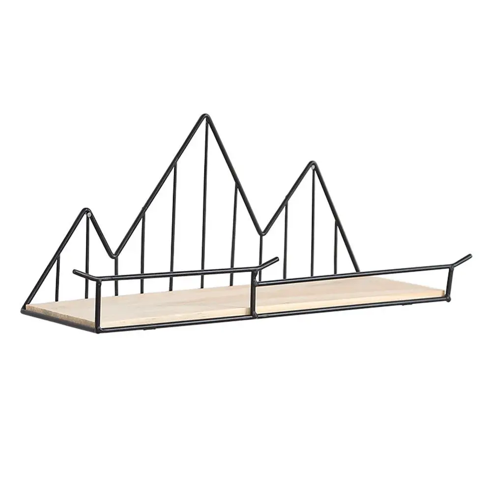 

Wall Mount Floating Shelf Wooden Storage Rack Holder for Kitchen Living Room Bathroom,