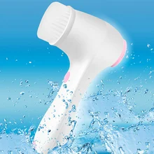 Новая Очищающая щетка для лица Водонепроницаемая перезаряжаемая щетка для лица с 3 головками MS88