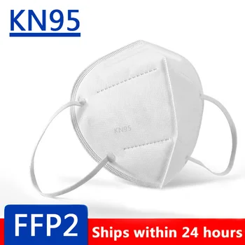 

Mask 40pcs FFP2 KN95 Masks Filter Face Mouth Mask Anti Fog for Personal Protect Home Mask In Stock wholesale price
