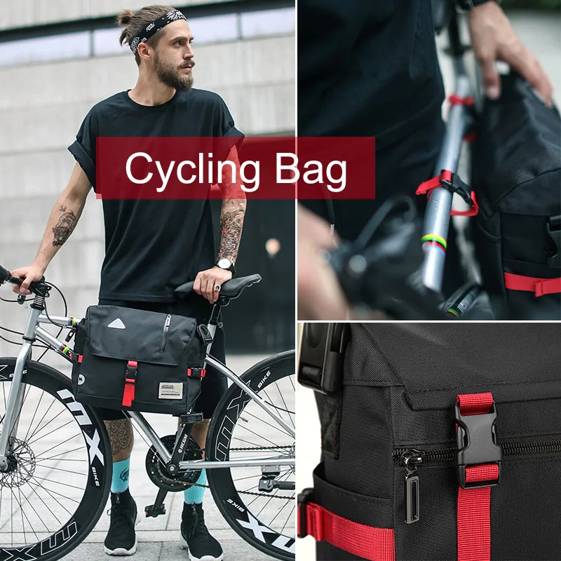 de mensajero cruzado para hombre, bolsa Oxford impermeable para en bicicleta de montaña, bolso de viaje de hombro grande, paquete de ciclismo XA135ZC _ - AliExpress Mobile