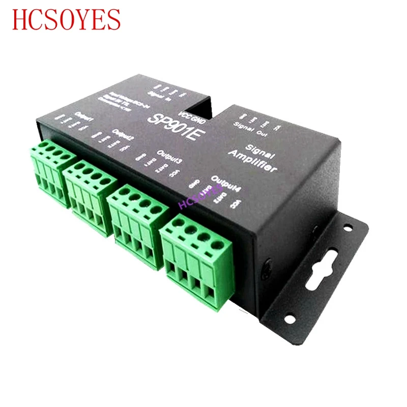 SP901E SPI выход 4 группы управления светодиодный Усилитель сигнала Лер для WS2811 SK6812