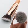 BEILI foundation make up brushes Flat Contour Cream Powder Blush Face shape Single Synthetic Hair Black/Pink Makeup brushes ► Photo 3/6