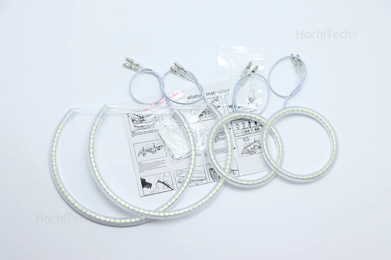 Для Chevrolet Chevy Camaro 2010 2011 2012 2013 супер яркий белый цвет 3528 SMD комплект светодиодов «глаза ангела» дневной ходовой светильник DRL