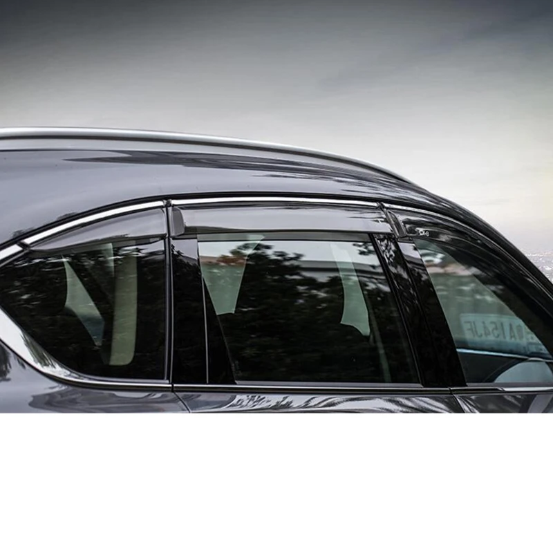 CEYUSOT для mazda CX-8, оконный козырек, 6 шт./партия, боковое стекло, водонепроницаемый декоративный щит, внешние аксессуары, mazda CX8