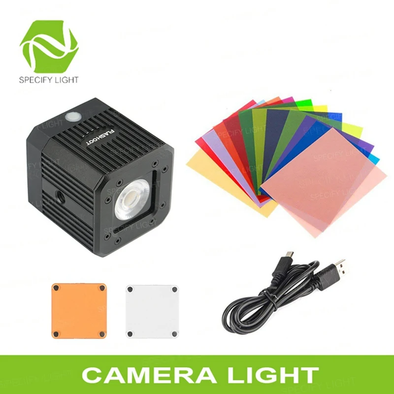 

8W Dimmable Mini 20M Waterproof LED Video Light for Smartphone Camera GoPro iPhone Sony Nikon Canon Dji Zhiyun Feiyu Moza