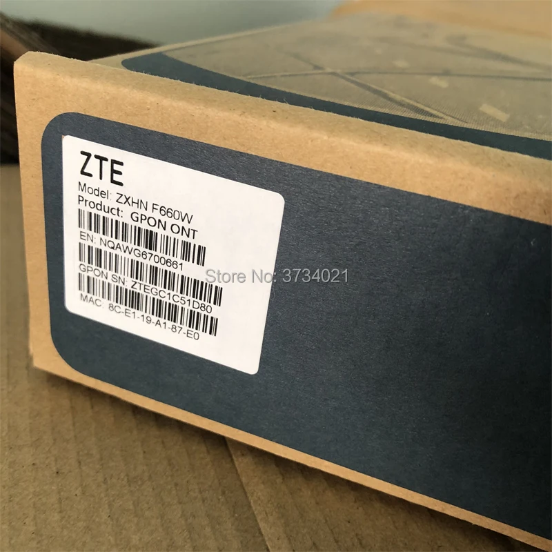 Zte продукт F660W 5,2 версия zte GPON ONU 4FE+ 2TEL+ USB+ wifi Внешний, с патчкордом, такая же функция, как zte F460 EPON