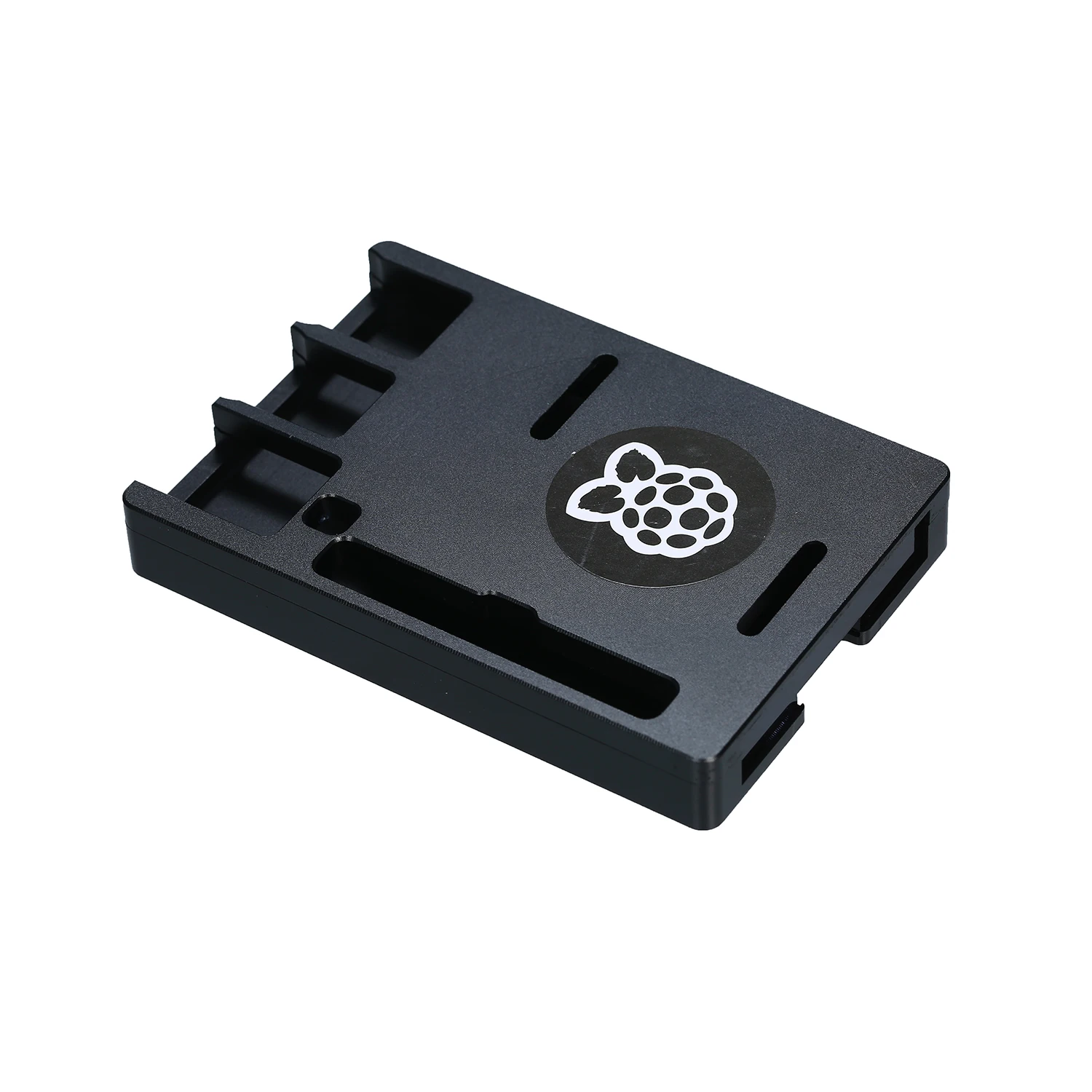 

1Set CNC Aluminum Alloy Case Ultra-thin Metal Protective Cover Shell Silver/Black Enclosure For Raspberry Pi 4 Model B