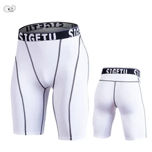 Тренировочные фитнес спортивные короткие леггинсы с колготками мужские водонепроницаемые компрессионные для занятий спортом Шорты Для Бега Йога штаны Спортивная одежда