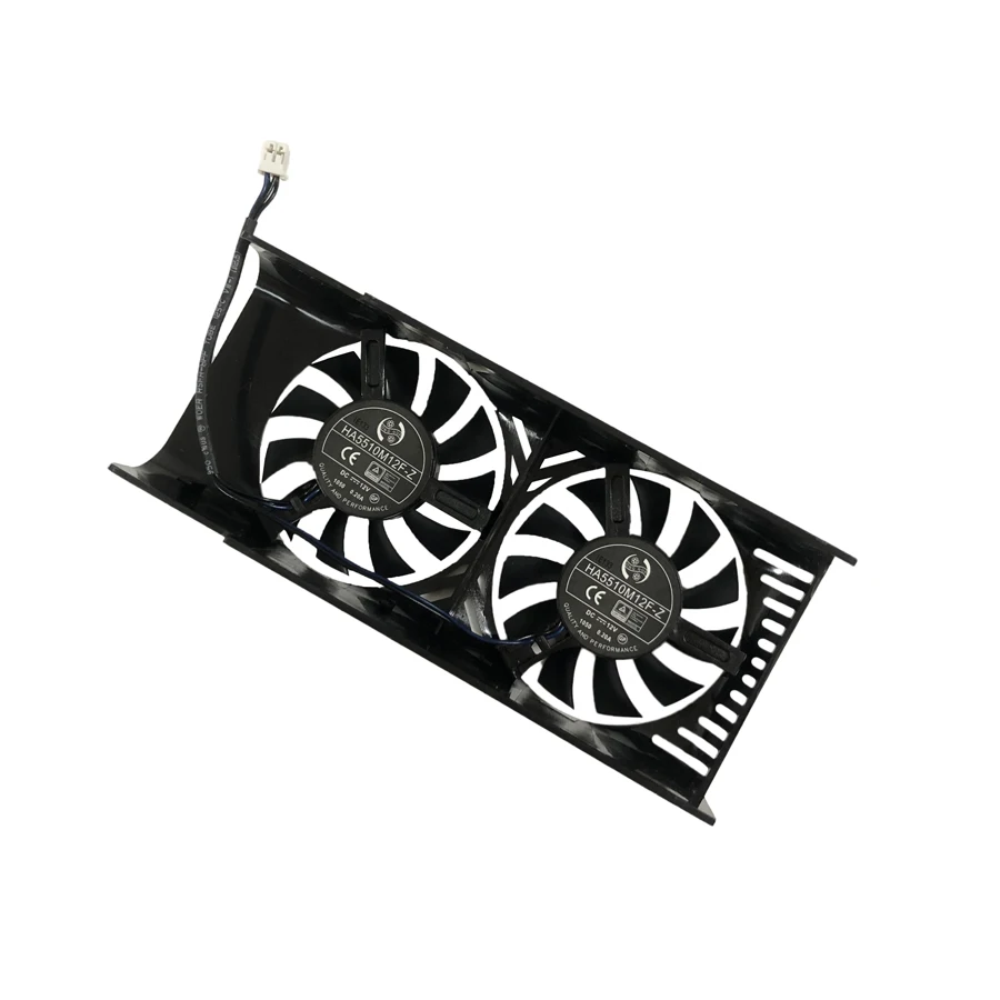 Кулер для графического процессора MSI GTX HA5510M12F-Z Ti 4GT LPV1 GTX1650 LP OC 1050 2GT охлаждение