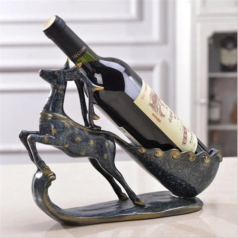 

Nordic Creative Wine Storage Rack Noble Personality Storage Decoration Home Storage Exquisite Ornament Decoration