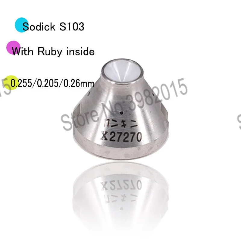 EDM Parts Ruby S103 Ruby Guider Original Code 3081000 0.255mm Diamond Guide for Sodick ACCUTEX SSG EDM