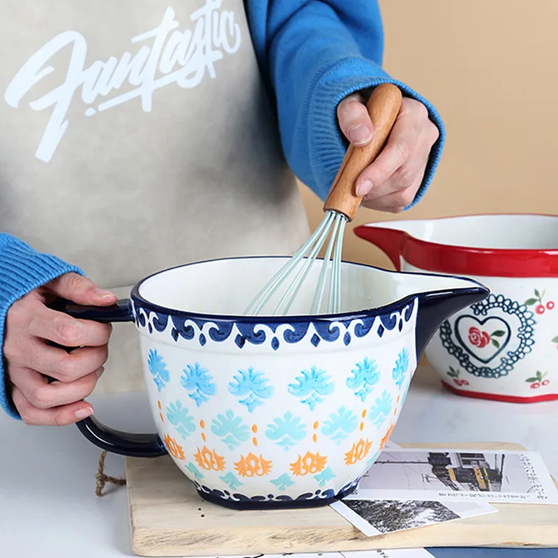 Small Handled Mixing Bowl