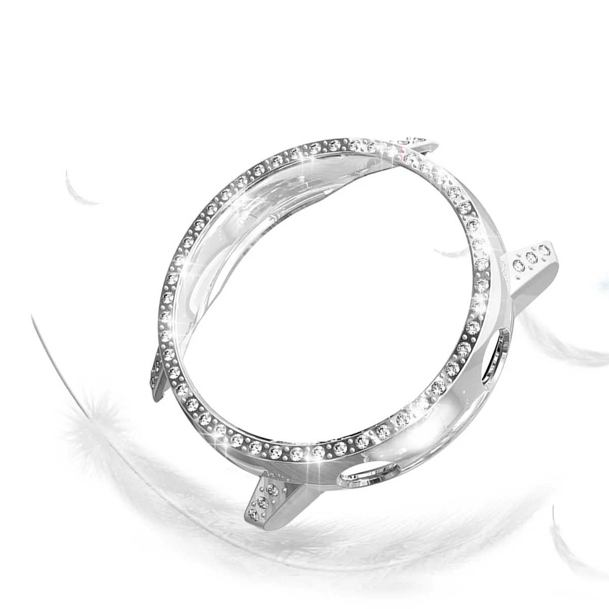 Bling Diamond Защита жесткого диска чехол для samsung Galaxy Watch Активный Чехол Защита от падения оболочки бампер