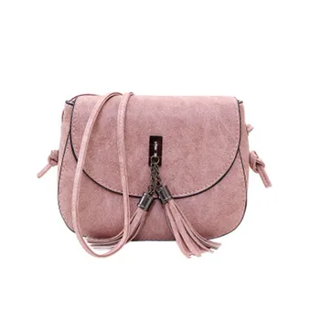 

DDPT 2020 Mini Women Messenger Bags Pu leather Women Shoulder Bag Tassel Solid Clutches Chain Women Crossbody Bags Tote