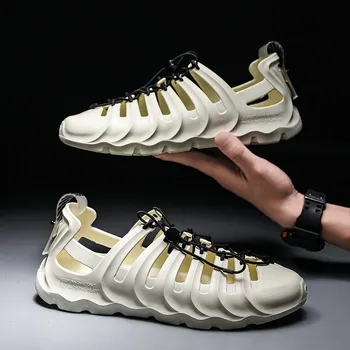 

Summer Men Sandals Water Beach Men Clogs Slippers Men Jelly Sandals Men's Lightweight Sandals Garden Clogs Shoes Zapatos Hombre