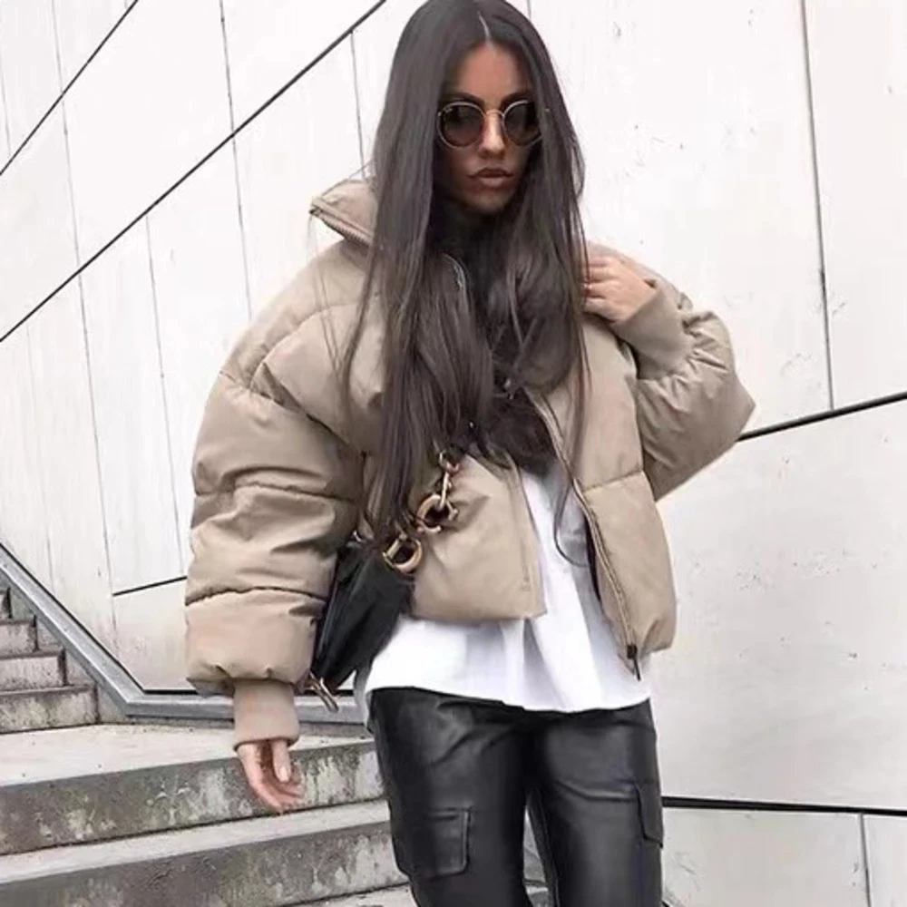 Gray S discount 47% WOMEN FASHION Coats Puffer jacket Oversize Zara Puffer jacket 