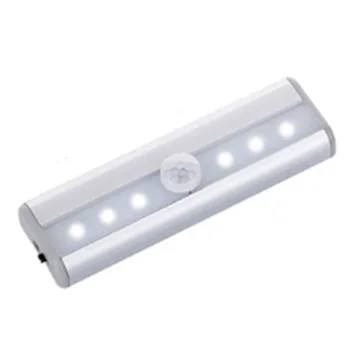 

Human Body Infrared Induction Cabinet Light Corridor Night Light Light Control Human Body Induction Wardrobe Light 6LED