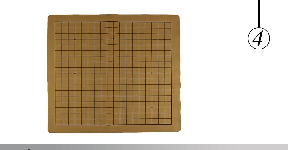 Easytoday Chinese Chessboard Synthetic Leather ChessBoard Two in one Board Softness Chess Cloth International Standard Chess Accessories (4)