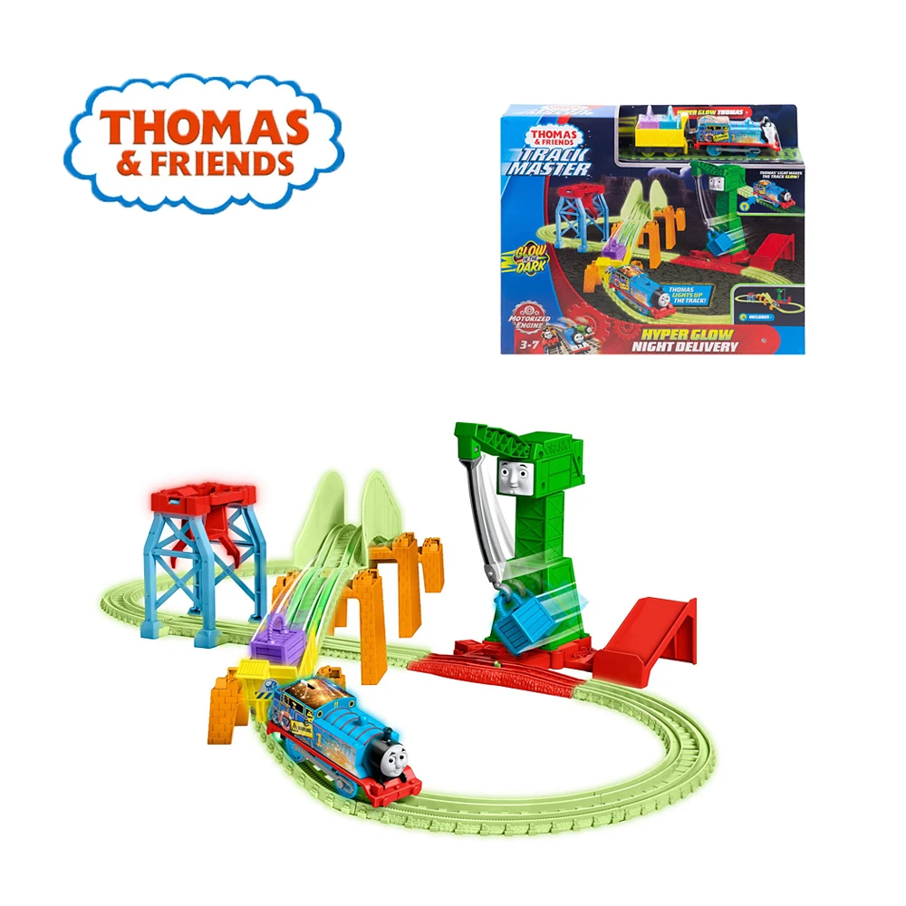 

Thomas And Friends Thomas Train Orbital Master Series Luminous Terminal Transport Set kids Toys Christmas Gift GGL75