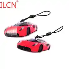 125 кГц перезаписываемый дубликат пустой карты RFID брелок T5577 карта контроля доступа жетон тег записываемый значок падение клей брелок