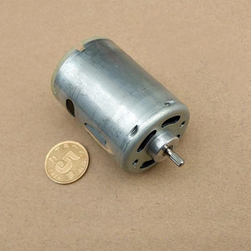 Mabuchi RS-540SH-8017 DC 5 V-7,4 V 6V 17500RPM Высокоскоростной микро двигатель с угольными щетками для электрических сушильных инструментов пылесос