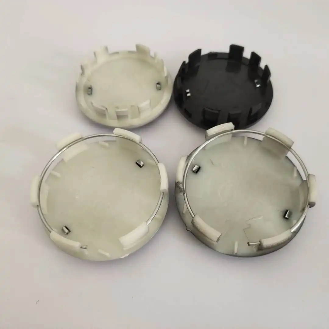 4pcs 54mm 60mm silver/black Car emblem Wheel Center hub Caps Badge covers car Styling accessories | Автомобили и мотоциклы