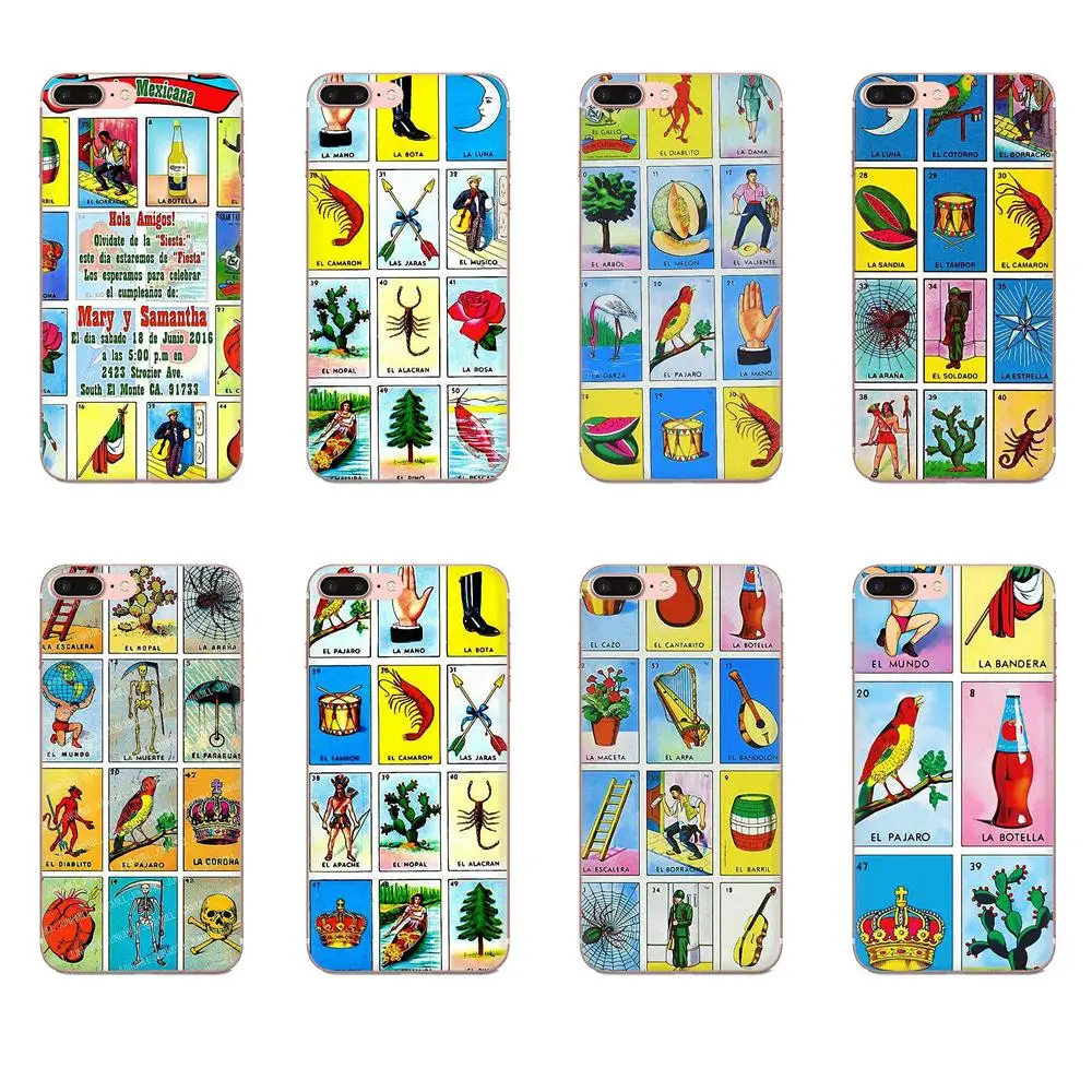 Мексиканский бинго роскошный модный чехол для телефона Apple iPhone 4 4S 5 5C 5S SE SE2 6 6S 7 8 11