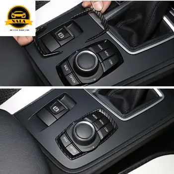 

For iDrive Car Multimedia Button Cover For BMW X1 X3 X5 X6 F30 E90 E92 F10 F18 F11 F07 GT Z4 F15 F16 F25 F34 E84 Interior Trim K
