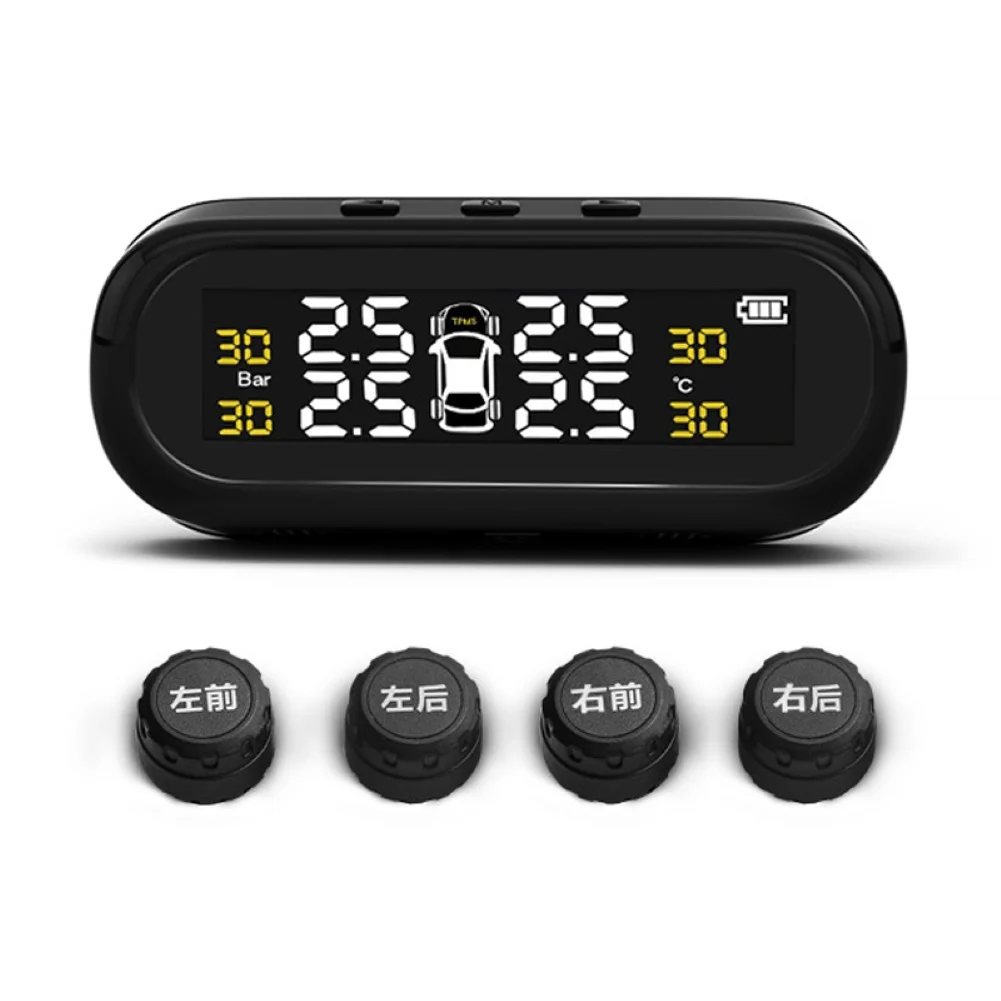 Авто TPMS беспроводная система контроля давления в шинах с 4 внешними датчиками