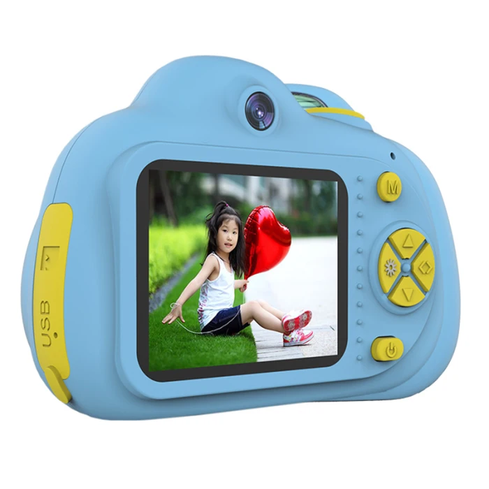 Children Camera 1080P HD Mini Cartoon Camera with 2 Inches LCD Screen for Kids OD889