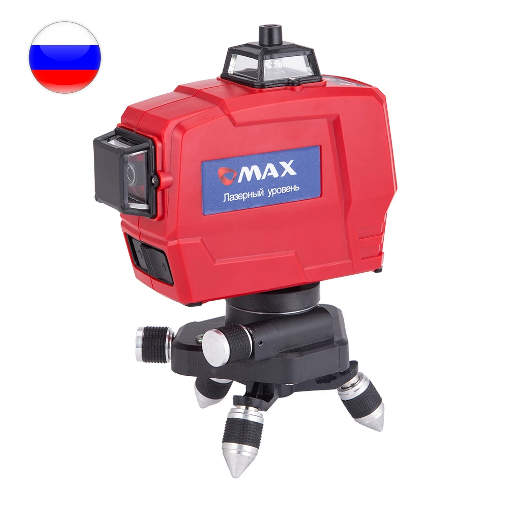 Построитель лазерных плоскостей OMAX 12 лучей уровень лазерный 360 E0036