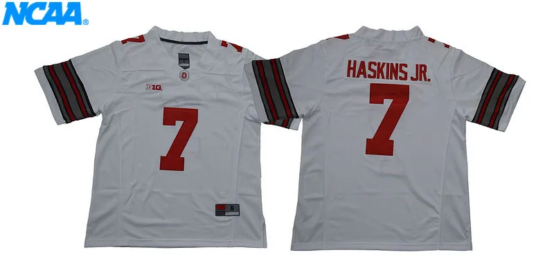 Новое поступление высокое качество штат Огайо Доббинс#2 Haskins JR.#7 Эллиотт#15 футболка колледжа Ограниченная серия трикотажные изделия S-XXXL
