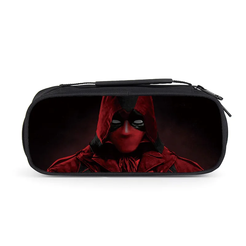 Супер герой Дэдпул пенал для карандашей 3D мультфильм для детей молния пенал для карандашей kpop косметички дети макияж пенал для школьных принадлежностей - Цвет: 6