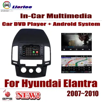 

Car DVD Player For Hyundai Elantra (HD) 2007-2010 GPS Navi Navigation Android 8 Core A53 Processor IPS LCD Screen Radio