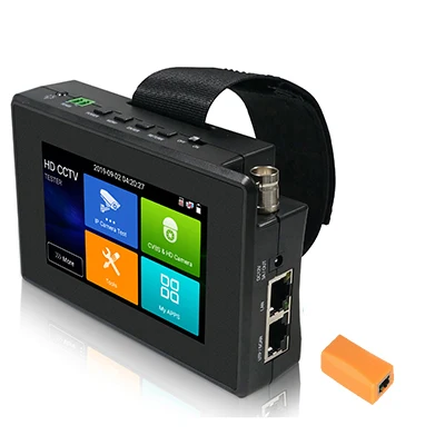 IPC 1800S 4 дюйма 4K H265 IP камера тестер 8MP AHD TVI CVI CVBS CCTV монитор с PTZ контроль Быстрый ONVIF