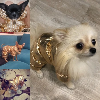 

Dog Clothes Winter French Bulldog Dog Clothes For Small Dog Cotton Padded Warm Outfit Coat Jacket for Chihuahua pet clothes