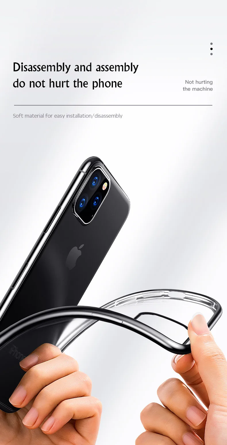 Роскошный покрытый Скраб чехол для телефона для iPhone 11 Pro MAX ультра тонкий прозрачный мягкий защитный чехол для iPhone 11 Pro MAX