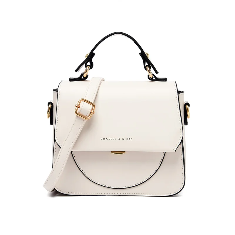 

Luxury Designer Handbag High Quality PU Leather Mini Crossbody Bags 2019 New Fashion Women Small Square Bag White Sac Main Femme