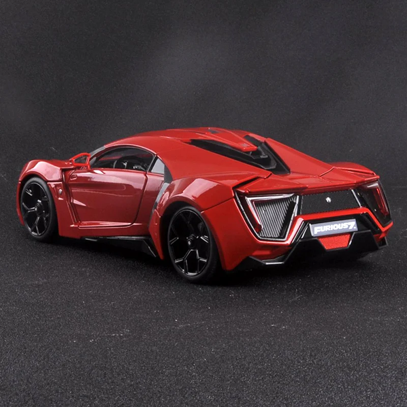 Муравей 1:18 Литой модельный автомобиль игрушка быстрый и яростный JADALykan спортивный автомобиль литая модель машины модели игрушечных автомобилей для мальчиков