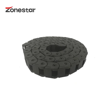 

ZONESTAR 1M 10x10mm Cable Drag Chain Wire Carrier 10*10mm With End Fits
