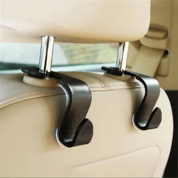 

360 Degree Plastic Hooks Car Chair Storage Holders Pot Pan Hanger Clothes Storage Rack Tool Hook Sucker Storage1 pcs
