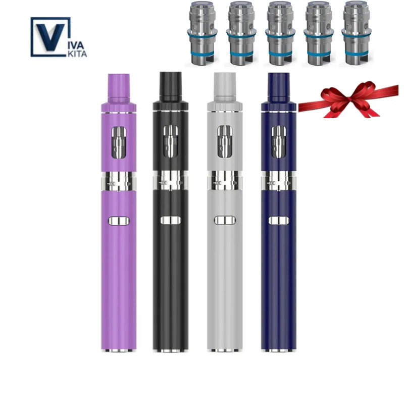 Vivakita мини комплект Vape ручка 650 мАч Solo катушки головки 25 Вт 2 0 мл Танк Ёмкость 0.8ohm