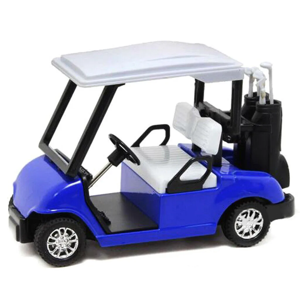 

3 Kinds Mini Gift For ChildrenNEW 1:20 Scale Mini Alloy Pull Back Golf Cart w/ Clubs Diecast Model Pull Back Vehicle Toy
