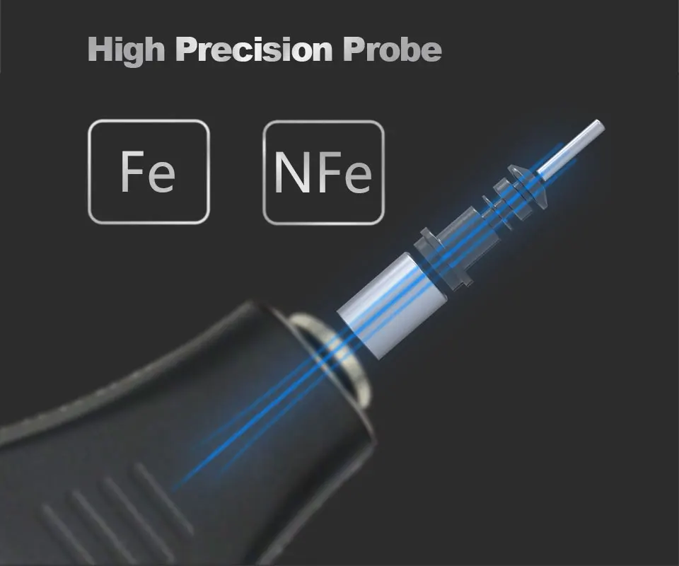 de revestimento 0.1 mícrons 0-1500 testador de