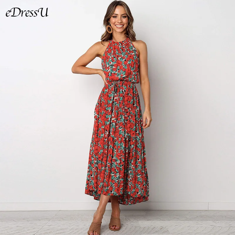 halter summer dresses for women