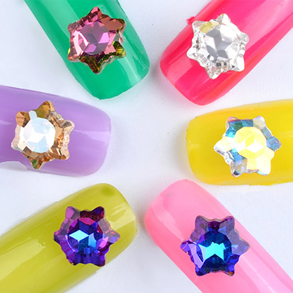 New Christmas ornaments profiled drill nail tips sticks shiny nail decorations