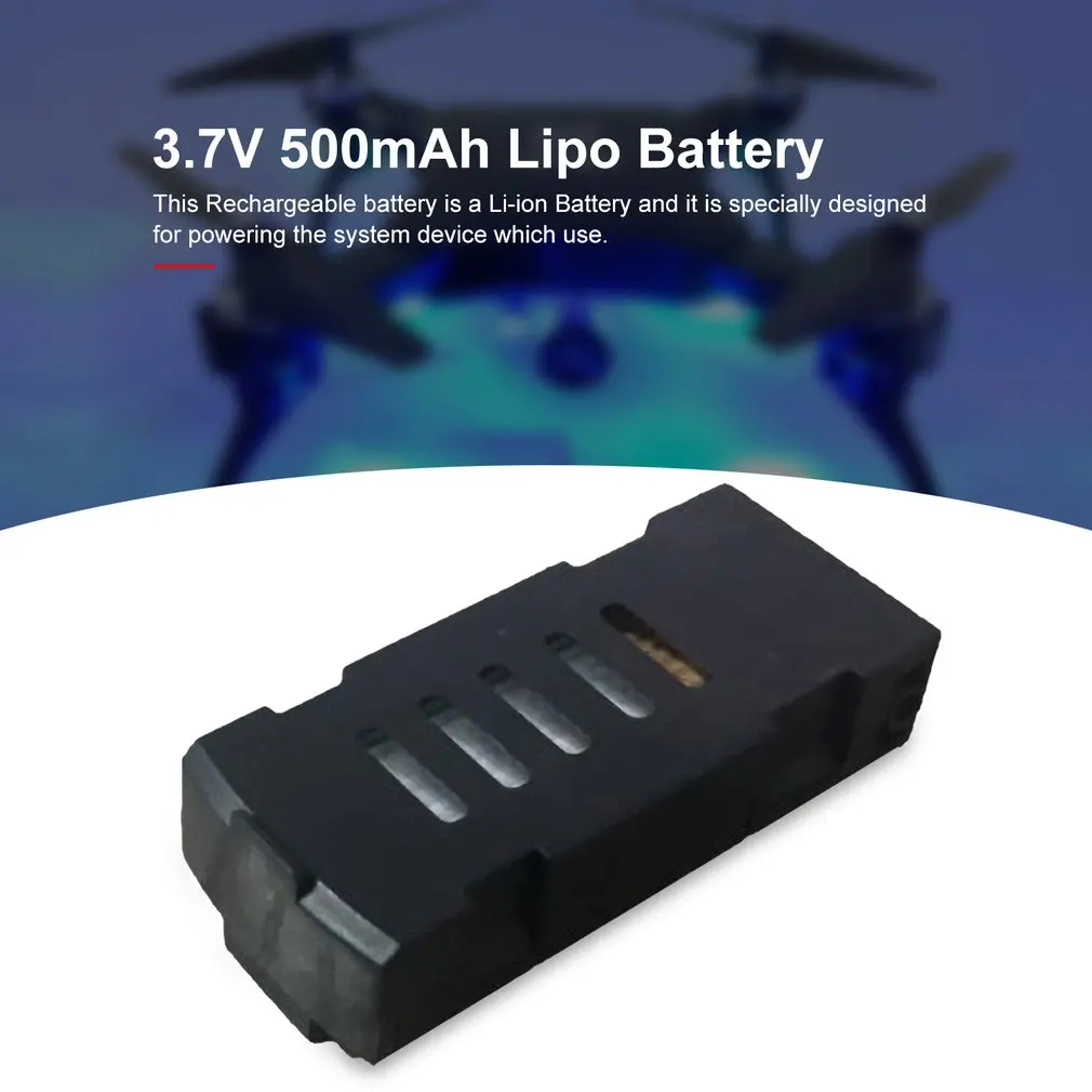 3,7 в 500 мАч Lipo батарея для SG800/LF606/D2/S606/M9 FPV RC Drone запасные части Аксессуары Замена аккумуляторных батарей
